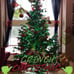 Green Halloween Lights, 200 LED String Lights Outdoor Waterproof, Christmas