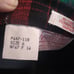 Pendleton vintage women's red plaid wool skirt size 6 Petite