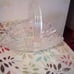 Crystal Nantucket Handled Basket