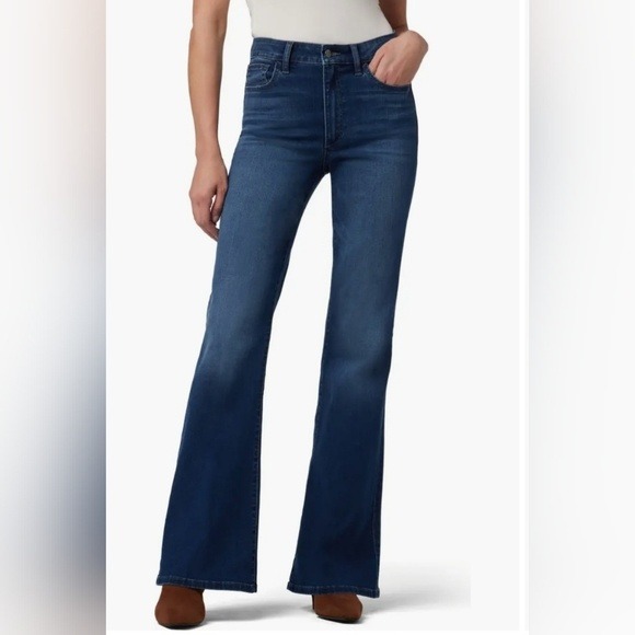 Joe's Jeans Cosima High Rise Flare Leg Denim Dark Wash Women's Size 31