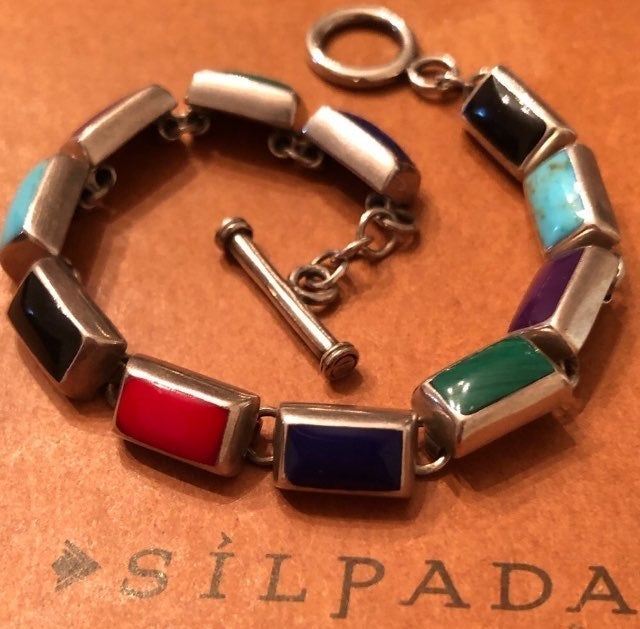 Silpada Multi-Colored Stone Bracelet
