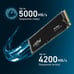 Crucial P3 Plus 1TB PCIe Gen4 3D NAND NVMe M.2 SSD, hasta 5000MB/s - CT1000P3PSS