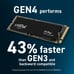 Crucial P3 Plus 1TB PCIe Gen4 3D NAND NVMe M.2 SSD, hasta 5000MB/s - CT1000P3PSS
