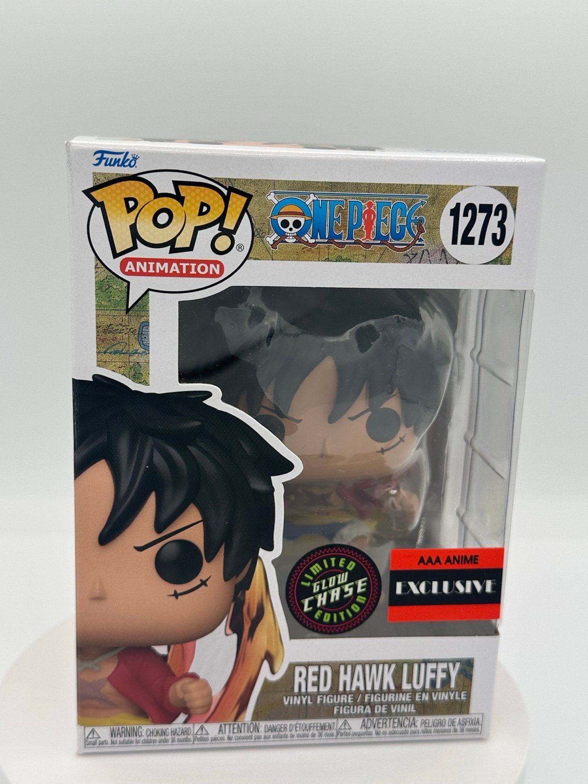 Funko Pop! One Piece #1273 Red Hawk Luffy (Chase)