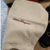 Ferragamo black mules slides 6 1/5