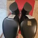 Ferragamo black mules slides 6 1/5