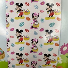 Mikey and Minnie Easter blanket