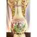 Vintage Beckwith China Porcelain Hand Painted Table Lamp