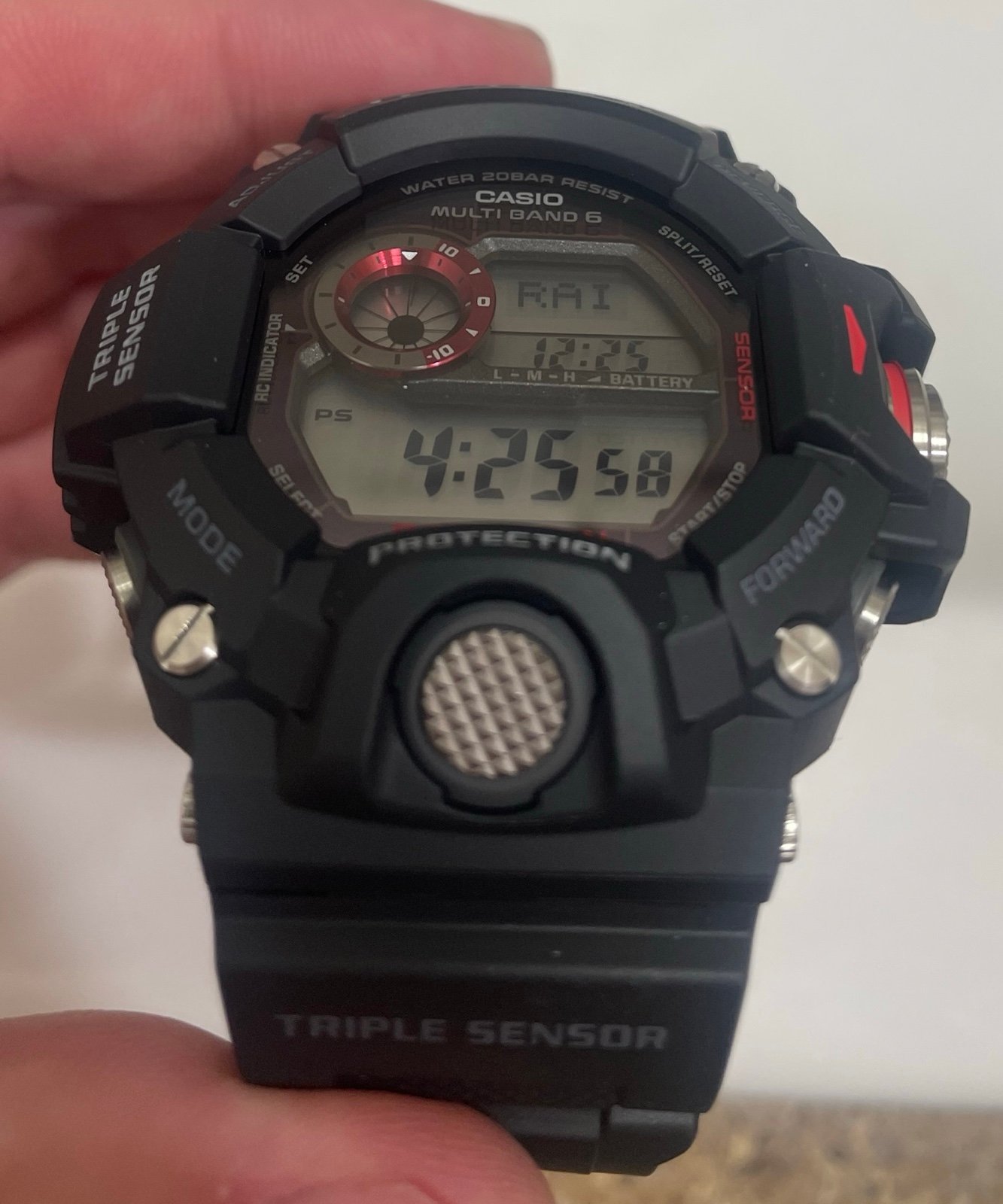 Casio G-Shock GW9400-1 Black Rangeman