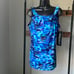 Miraclesuit Cloud Leopard Ursula Underwire Bra Tankini Bathing Suit Top in 16DD