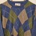 Vintage Pringle of Scotland Lambswool Argyle Sweater - Size XXL