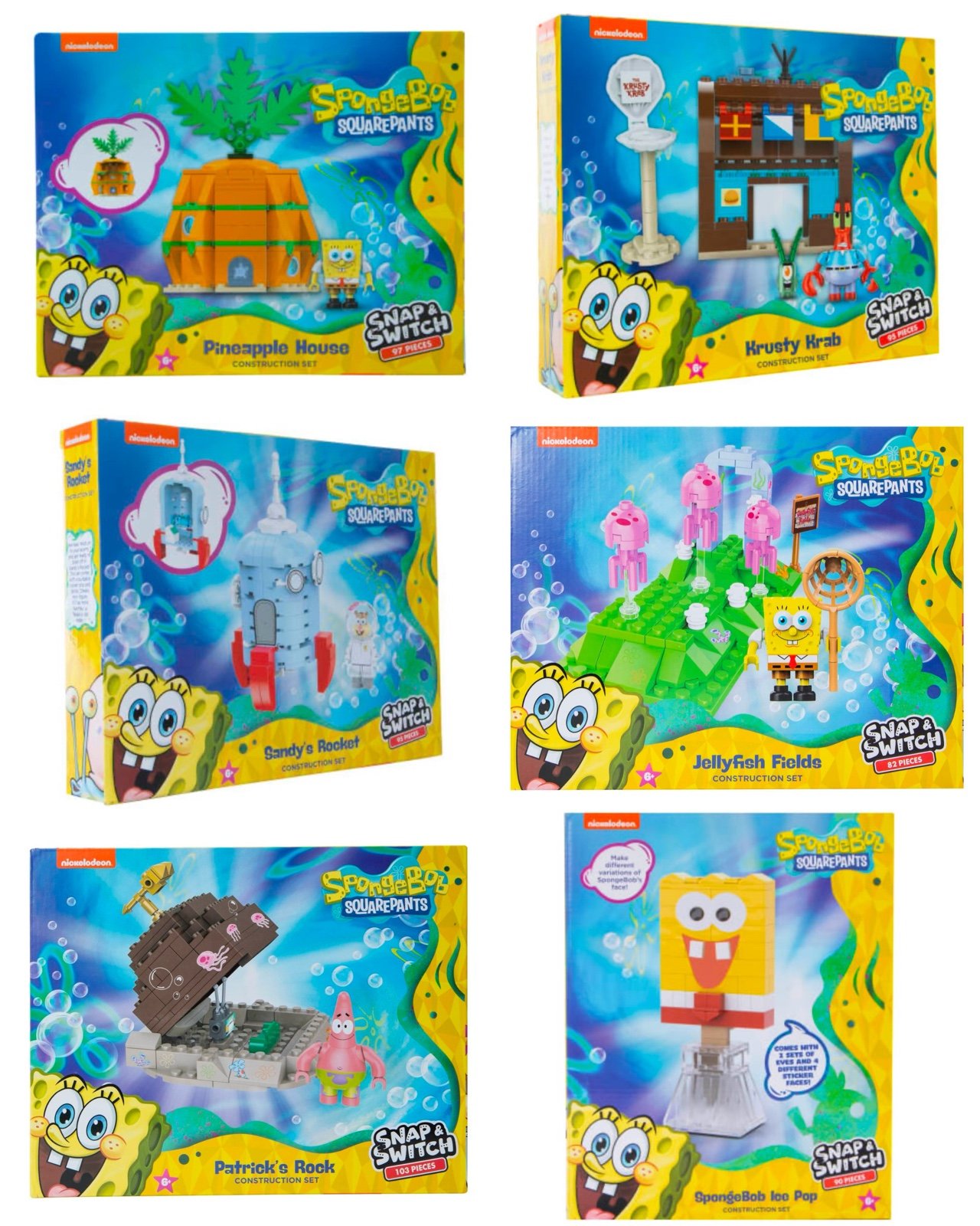Spongebob Squarepants™ Construction Sets