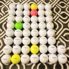 50 Titleist Golf Ball Mix Trusoft, NXT Tour, DT Solo 5A Mint Condition.