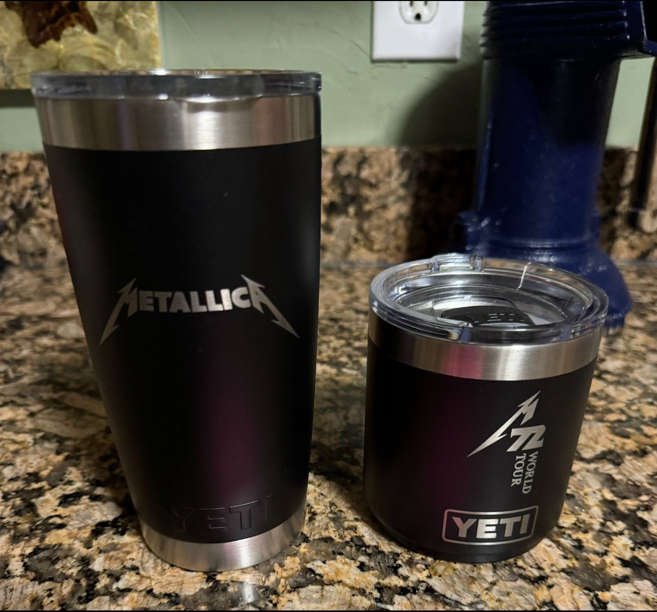 Metallica Yeti set