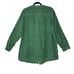 J.JILL Top Women XL Green Love Linen 100% Linen Blouse Long Sleeve Boho New