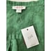 J.JILL Top Women XL Green Love Linen 100% Linen Blouse Long Sleeve Boho New