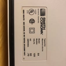 Smith Corona Electric Typewriter