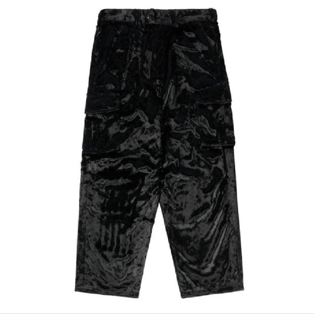 Supreme x Yohji Yamamoto 2022 Faux Fur Cargo Pants - Black