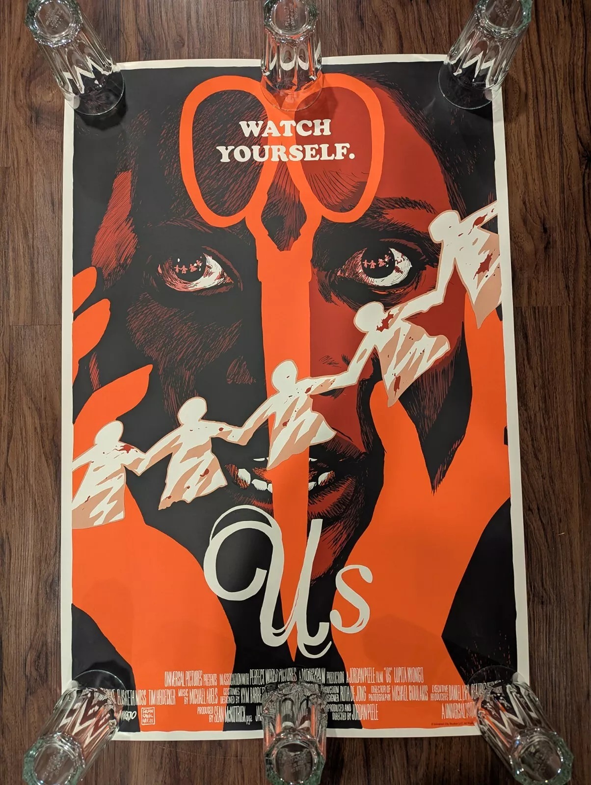 Mondo Us by Francesco Francavilla 24″ x 36″ /275 Art Screen Print Movie Poster