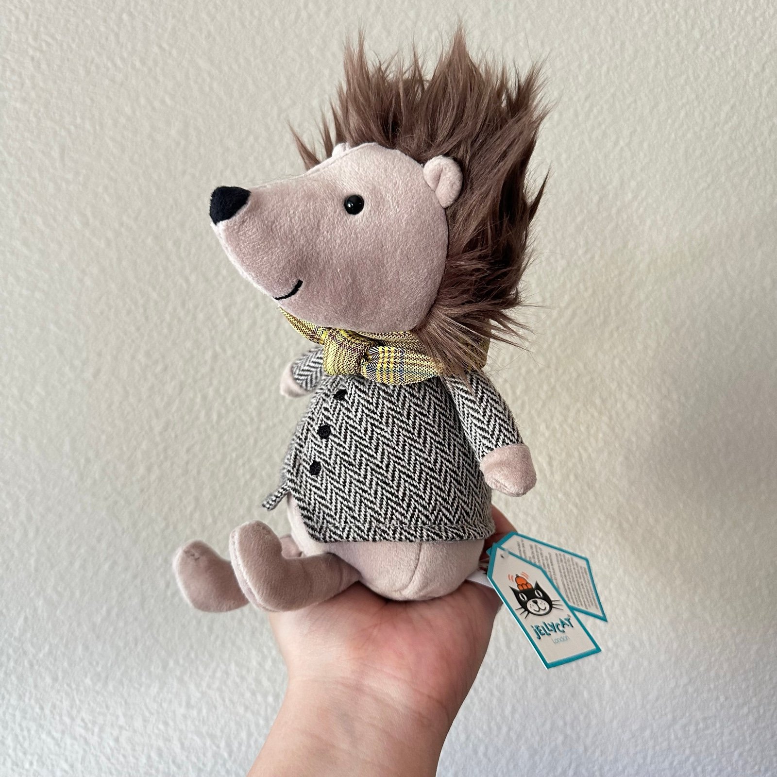 AUTHENTIC Jellycat Riverside Rambler Hedgehog❗️RETIRED - VHTF❗️NWT
