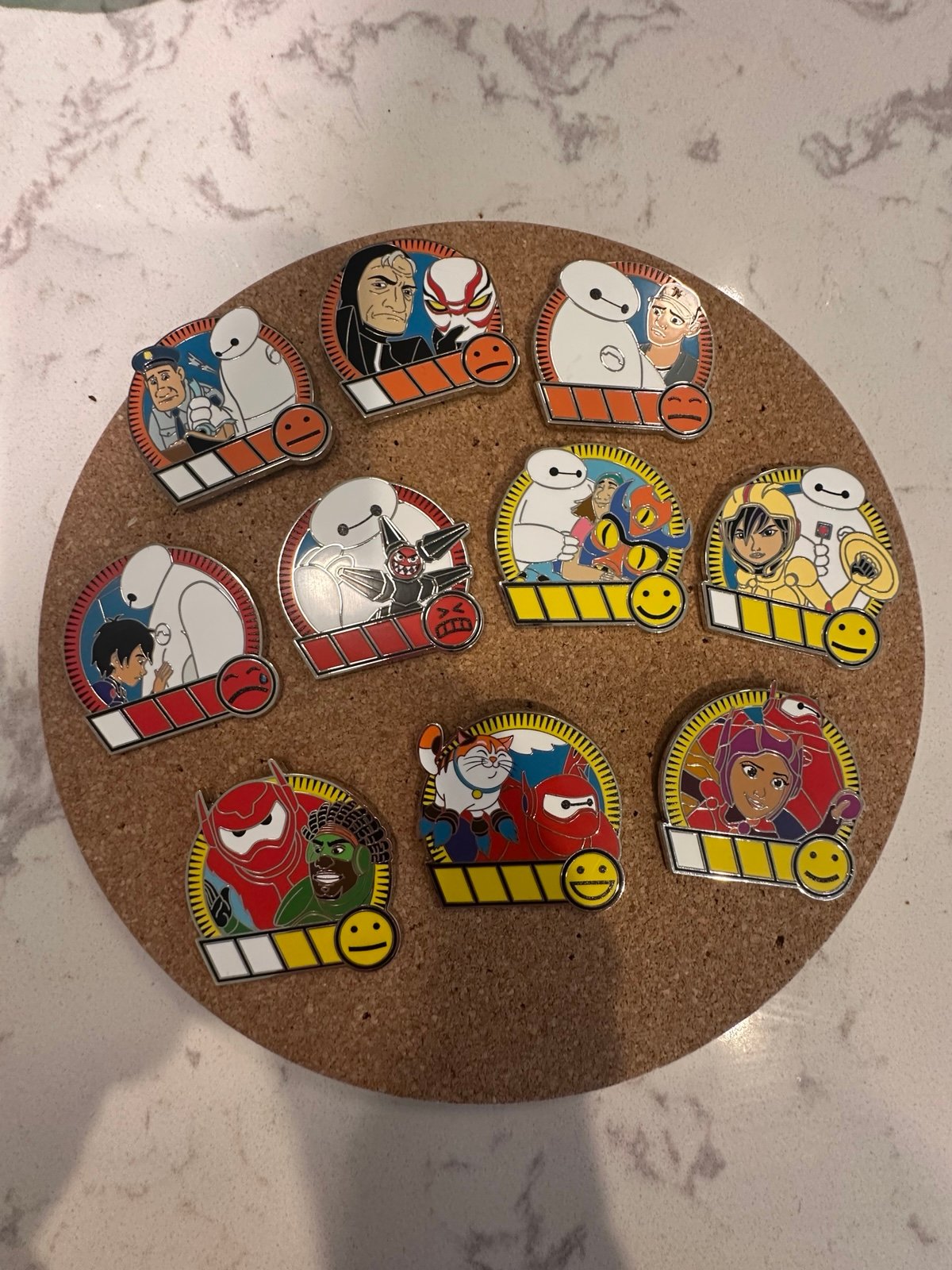 2024 Baymax Mystery Complete Pin Set