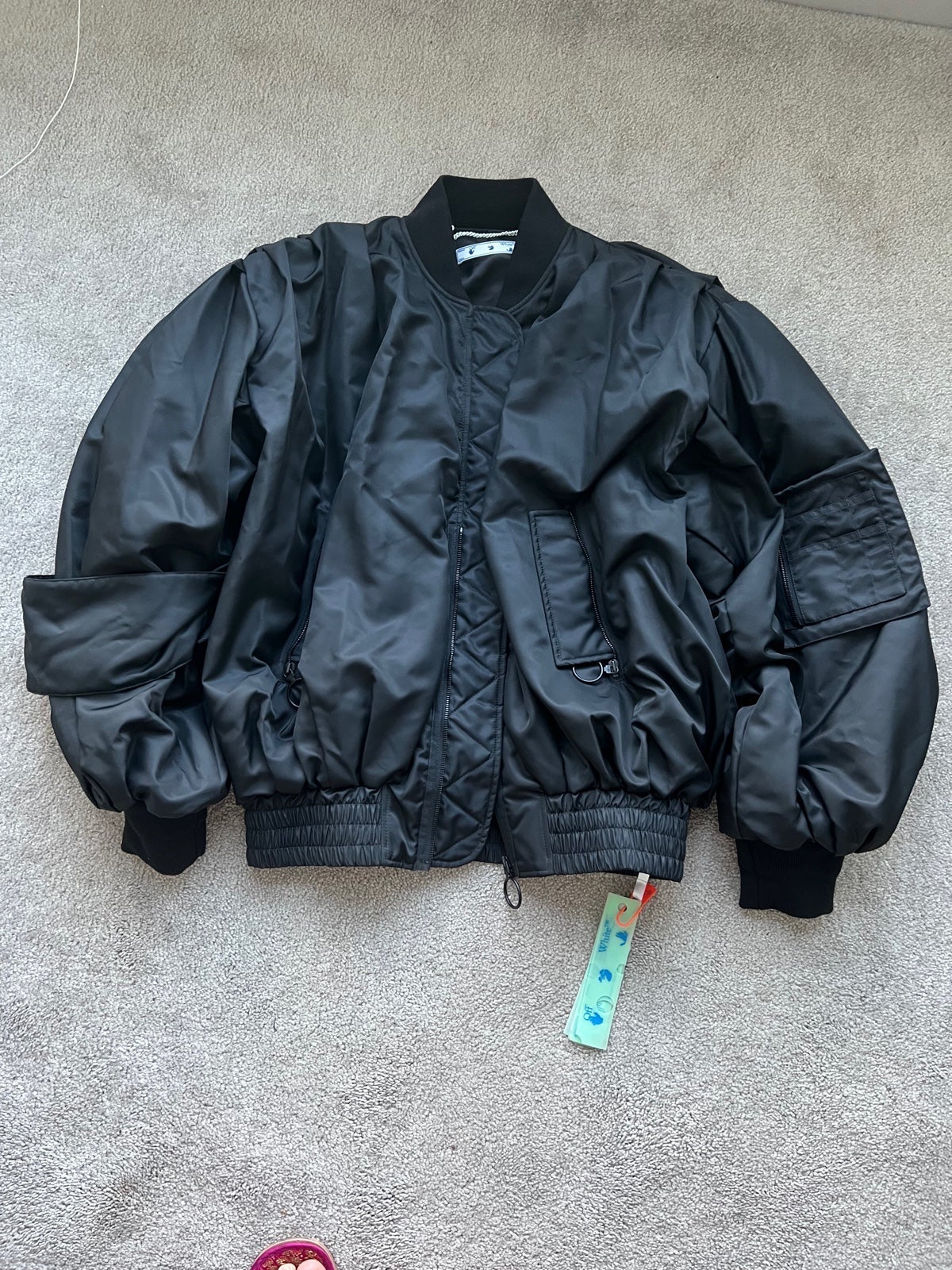 Virgil Abloh Off-White Pascal Bomber Jacket