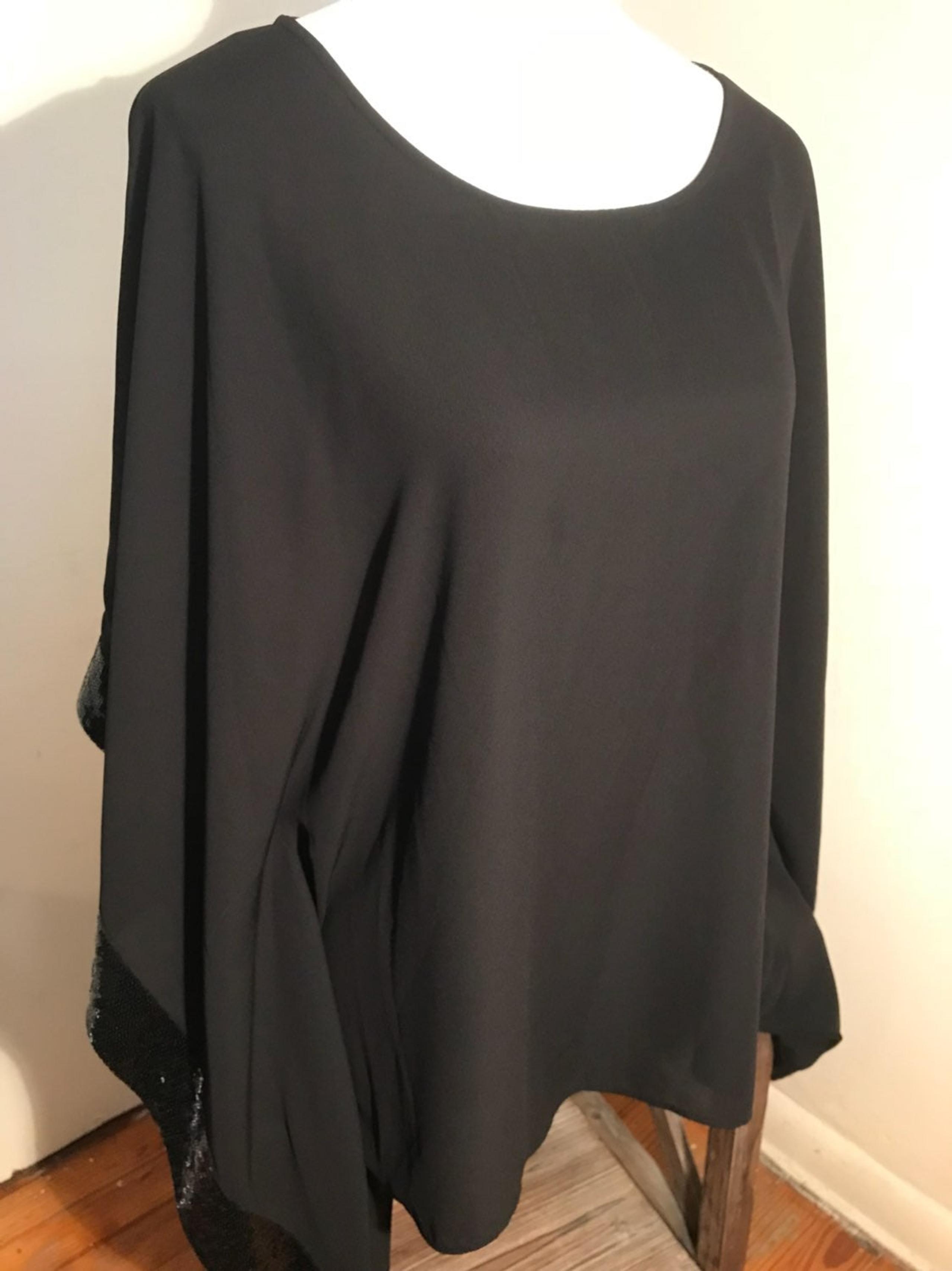 AB Studio Sheer Sequence Top