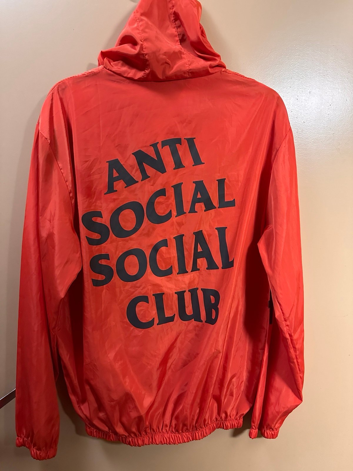 anti social social club windbreaker
