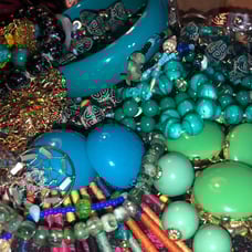 Turquoise/ Jade jewelry lot