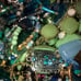 Turquoise/ Jade jewelry lot