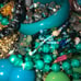 Turquoise/ Jade jewelry lot