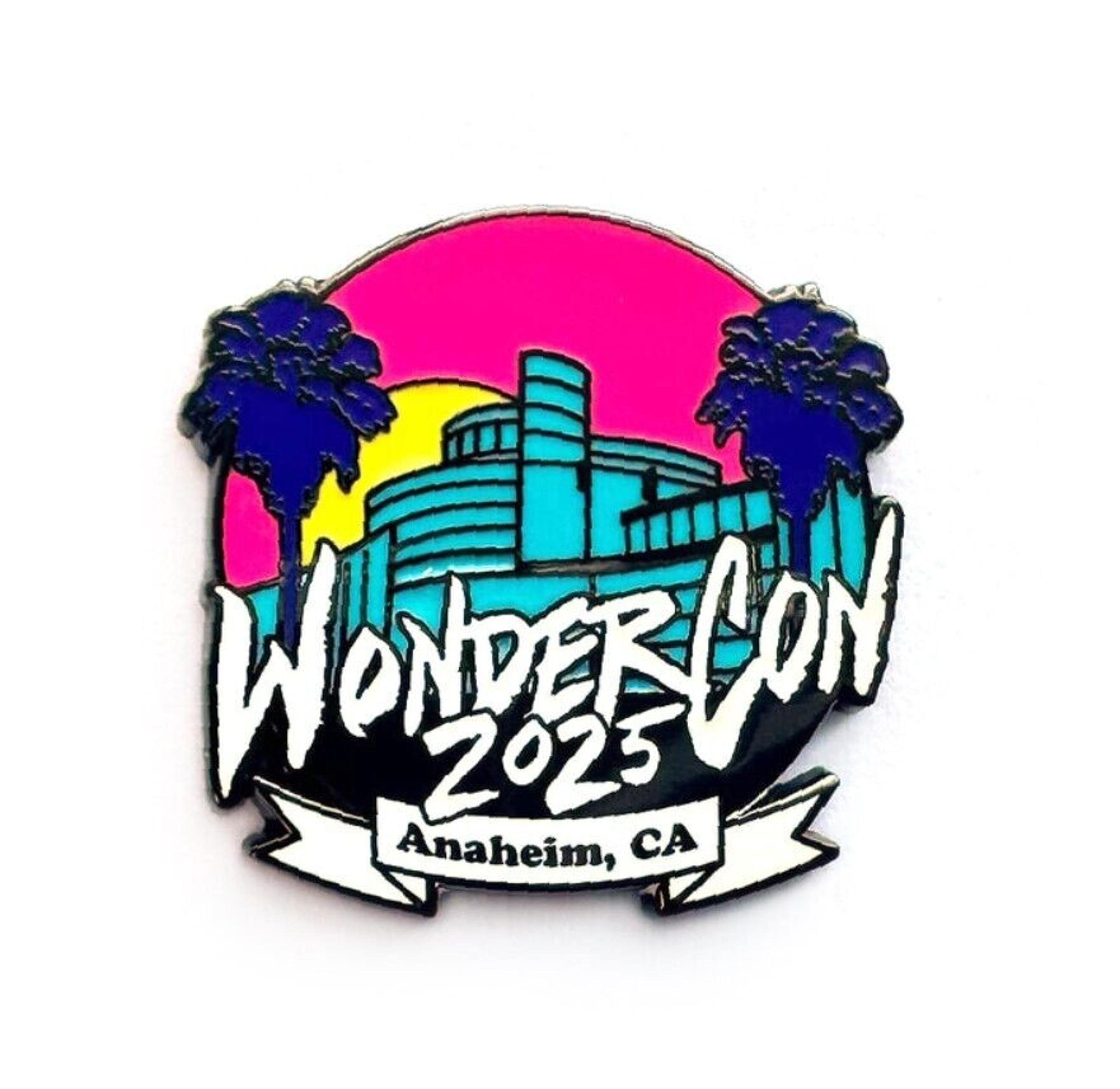 2025 Yesterdays Wondercon Comic Convention Exclusive Pin