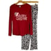 Fashion by Mirabeau Women's size Small Christmas Lepoard pajama set