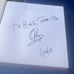 I’M JUST HERE FOR MORE FOOD SIGNED ALTON BROWN 1ST/1ST
