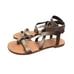 Tory Burch Patos Crisscross Leather Sandal,