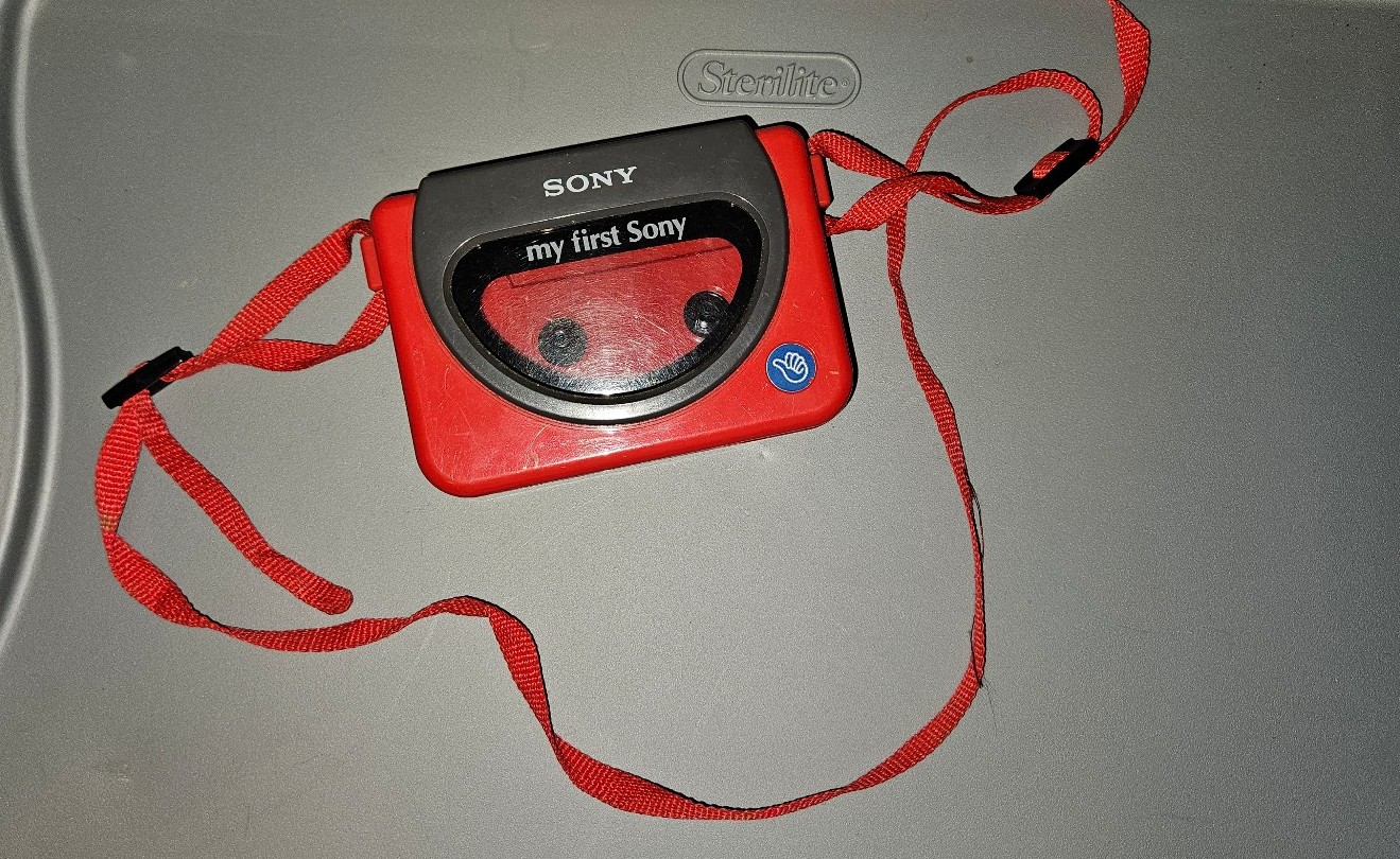 Vintage My First Sony Cassette walkman WM-3000