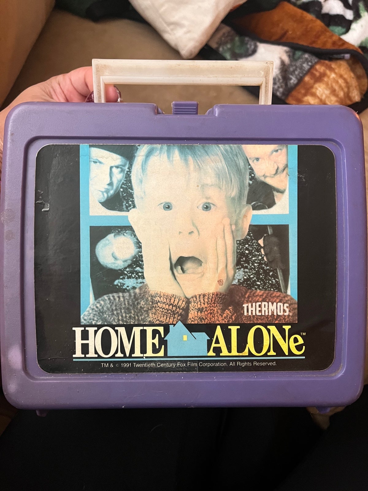 Vintage home alone lunchbox