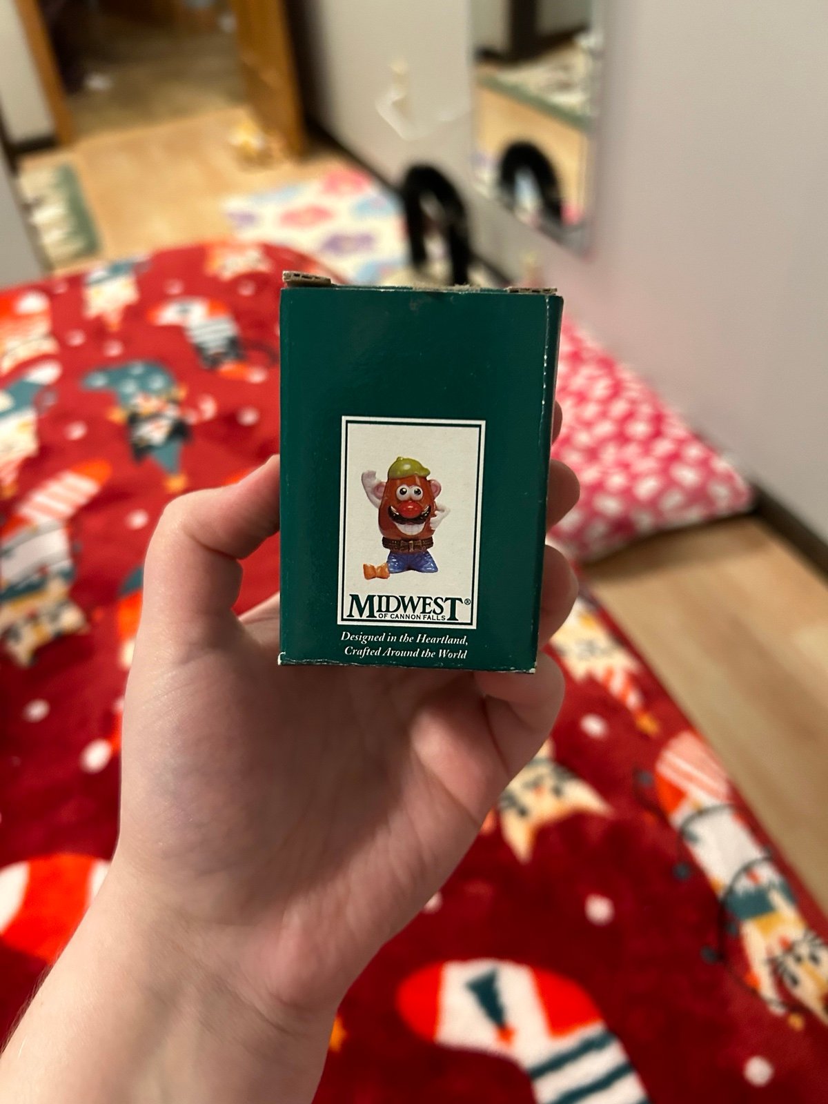 Midwest of cannon falls “Mr.potato head” trinket box