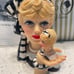 Cameo girls head vase Sasha 1964 with autograph