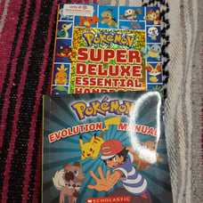 Pokemon Super Deluxe Essential handbook with Evolution Manual