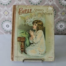 Antique Children's Bible Stories Book