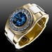 18K Yellow Gold Filled ring size 8