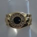 18K Yellow Gold Filled ring size 8
