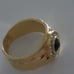18K Yellow Gold Filled ring size 8