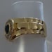 18K Yellow Gold Filled ring size 8