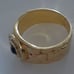 18K Yellow Gold Filled ring size 8