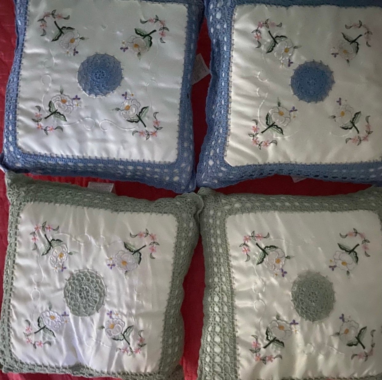 Handmade throw pillows