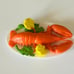 Realistic lobster pretend play food dollhouse item for barbie and other dolls