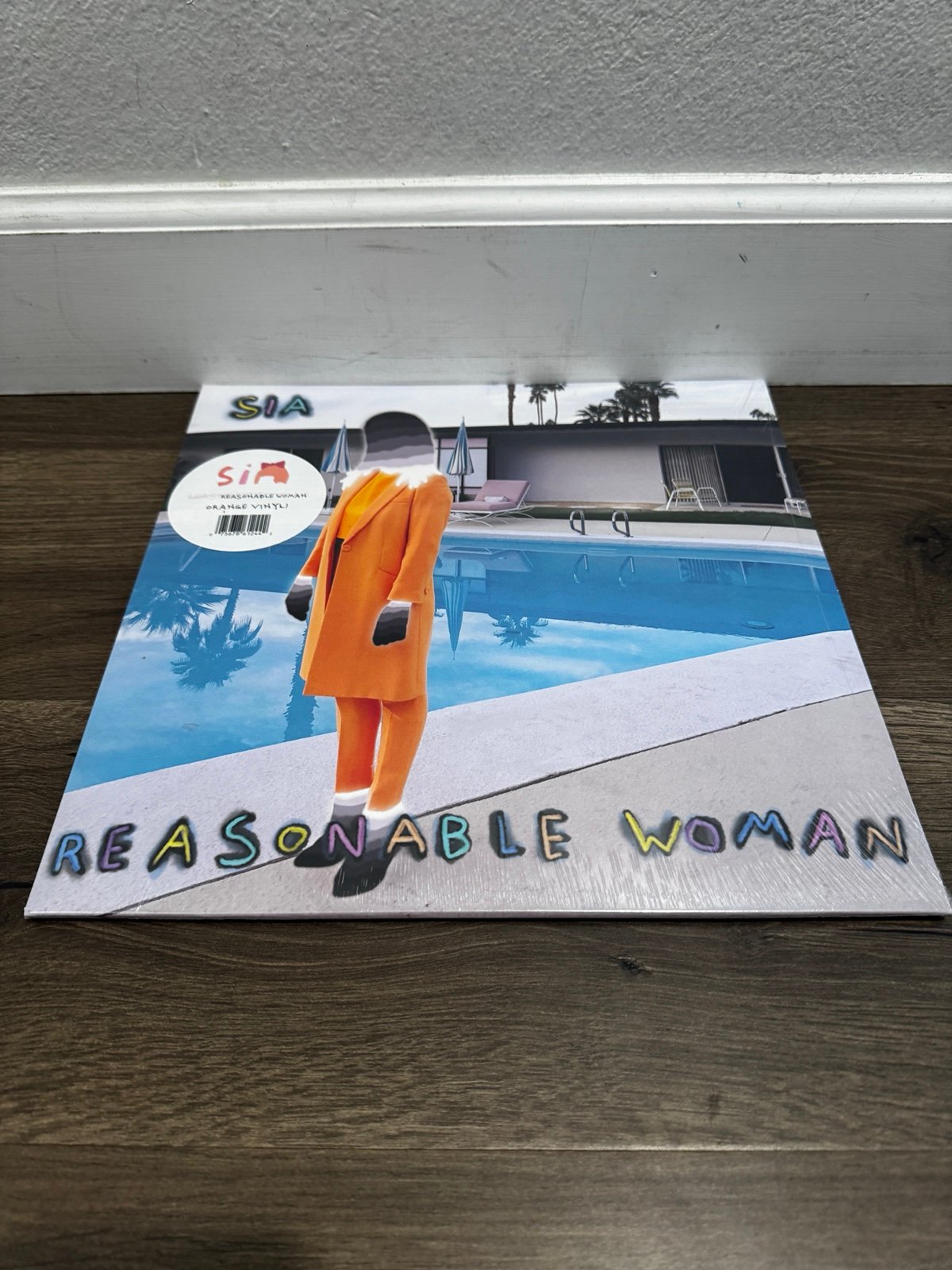 SIA - Reasonable Woman Vinyl LP Album - Orange w/ Original Cover /500 - SEALED
