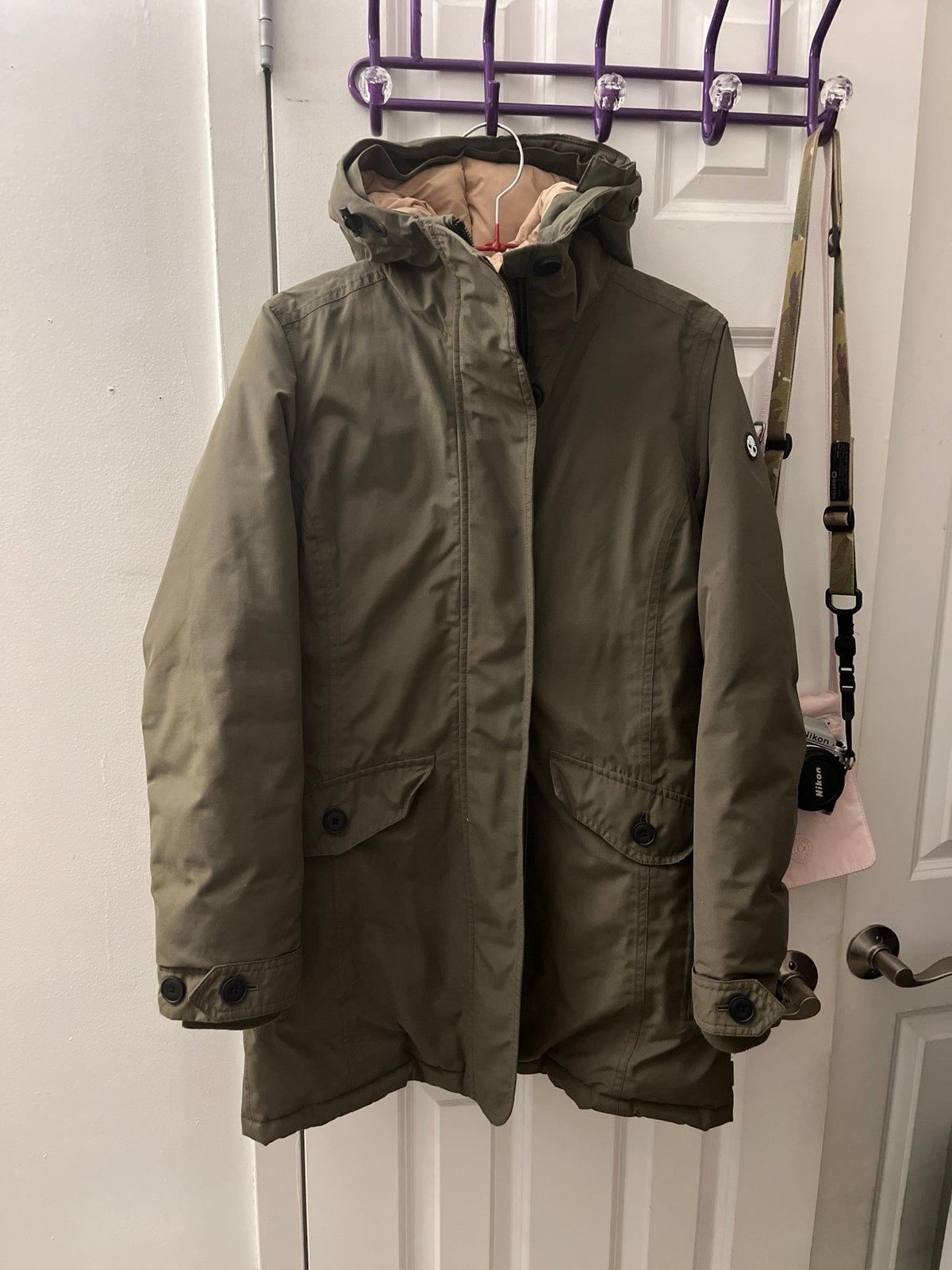 Forest Green Timberland Parka